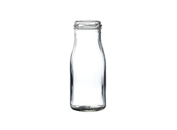 Glassflaske 15 cl Flott til juiceshot/smoothie ol.